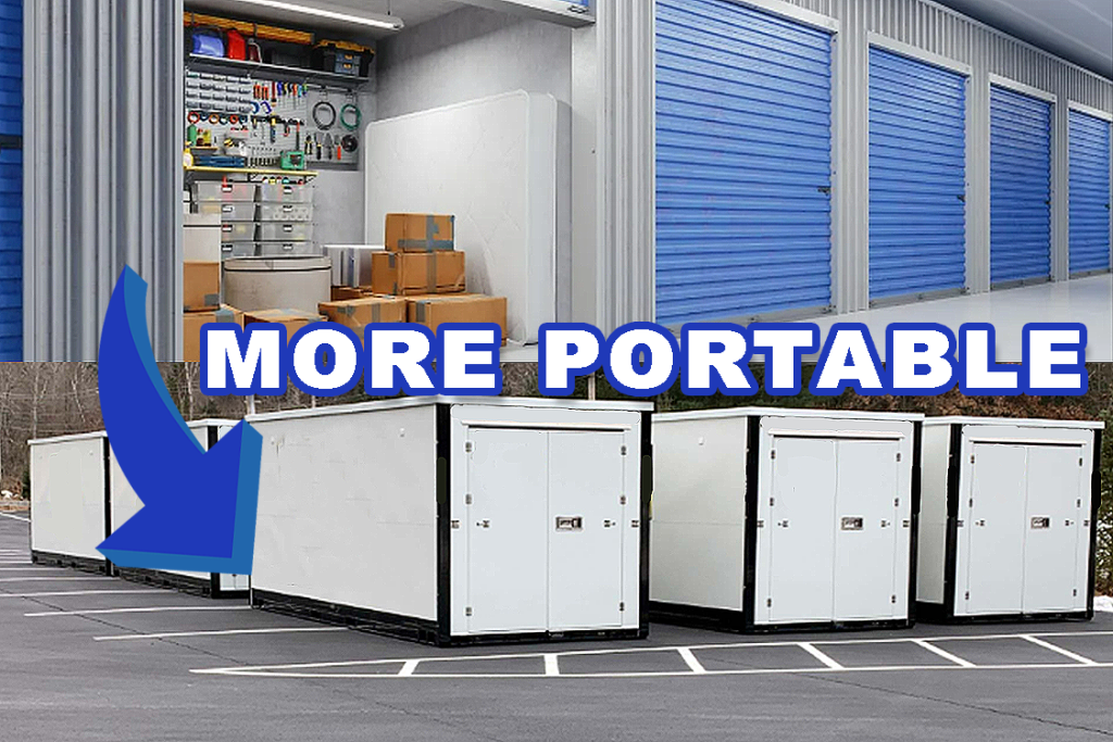 Portable storage container