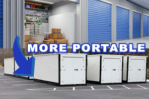 Portable storage container